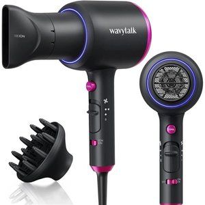 Professional Hair Dryer with Diffuser, 1875W Blow Dryer Ionic Hair Dryer